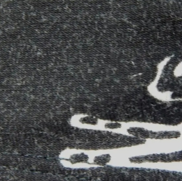 Modcloth Faux Wrap Cat Skelton Top - Picture 4 of 4